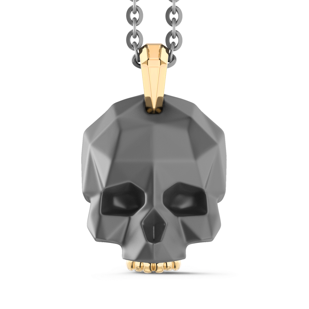 Collana Zancan in Titanio e Oro 18kt