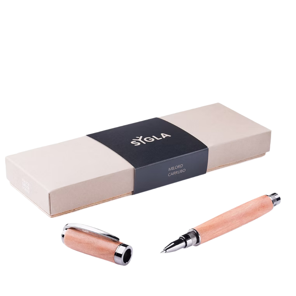 Penna artigianale in Legno Sygla "Milord"