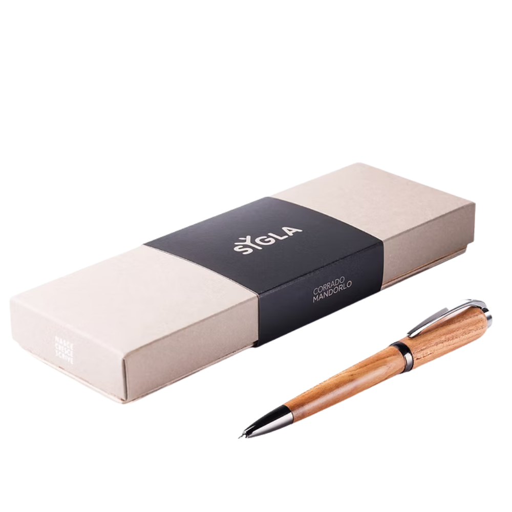 Penna artigianale in Legno Sygla "Corrado"